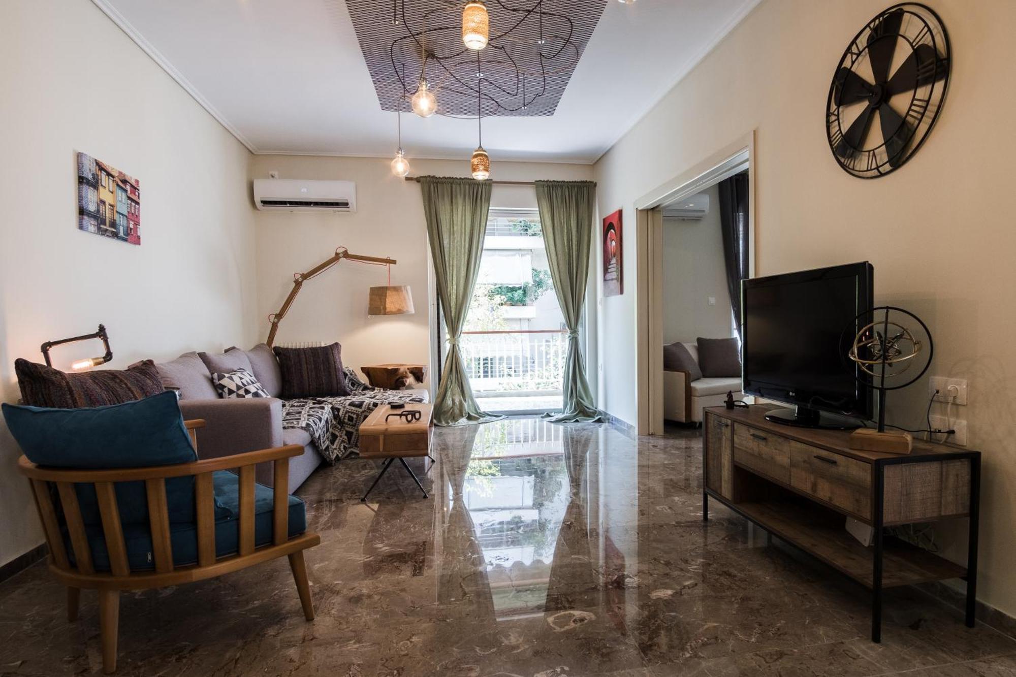 Comfy Apartment Of 104 M² Near Metro! Athens Exterior photo